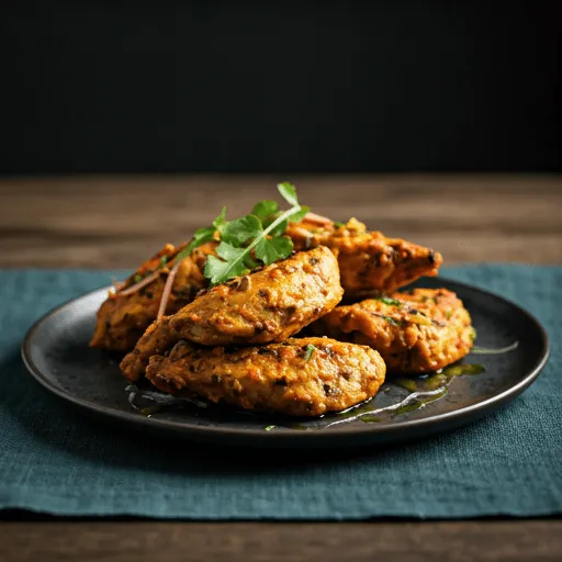 Amritsari Fisch Tikka mit Ajwain und Zitrone