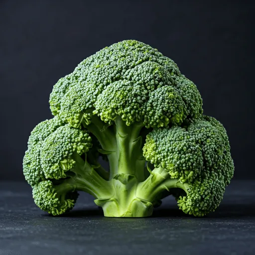 Malai Broccoli Kabab mit gerösteten Röschen