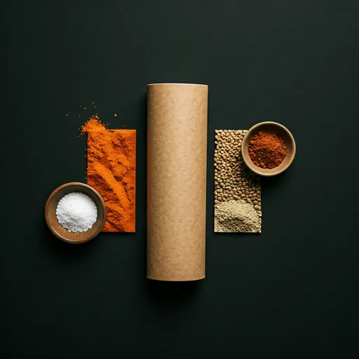 Kaschmir-Chili, Garam Masala und Kurkuma für die Tikka-Marinade
